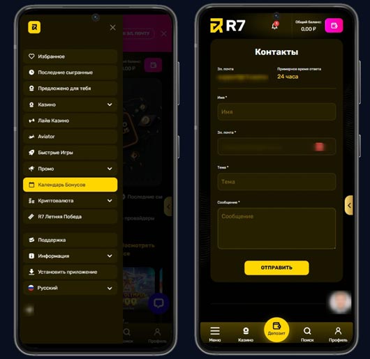 Методы контакта